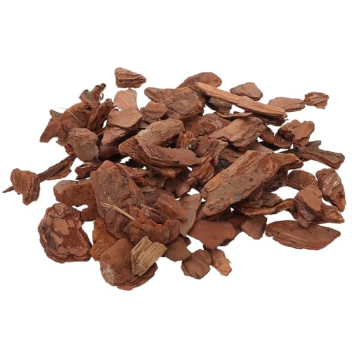 Levemolo Reptile Bark Bedding Natural Tree Bark Chips for Terrarium Decorations Gecko Substrate and Lizard Tank Decor 0.5 Kg Bag 2.36 X 1.18 X 0.39 in