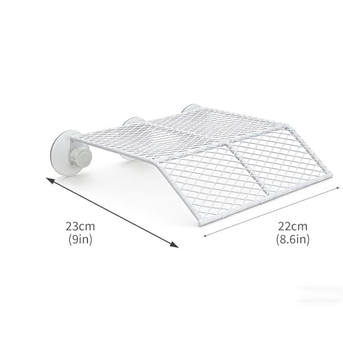 Turtle Basking Platform,Turtle Tank Accessories,Aquarium Turtles Dock Habitat Tortugas para Floating Stand Aquatic Tortoise Decor Ramp for Agua Reptile Pet