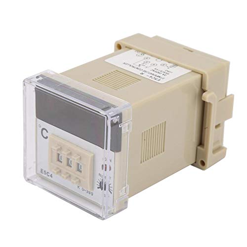 Digital Temperature Controller, Professional PID Thermostat with K Type Thermocouple Probe for Industrial Laboratories and Incubation Processes AC220V 5A Output