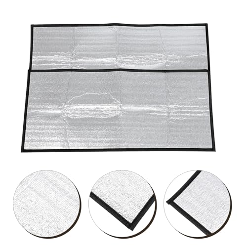 2pcs Reptile Heating Pad Insulation Mats with Reflective Film Lightweight Winter Heat Panels for Tortoise Snake Lizard Frog Pets