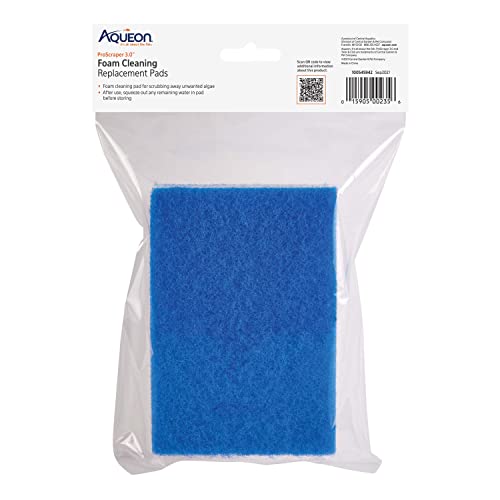 Aqueon ProScraper 3.0™ Foam Cleaning Pads, 2 Pack - size: One Size, style: Foam Cleaning Pads