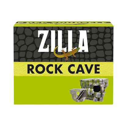 Zilla Vertical Décor Rock Cave 8.75 x 5.875 x 7.25",Grey