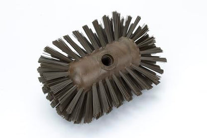 SPARTA Kettle Brush, Essential Scrubber with Flared Head for Cleaning Tanks and Kettles, 5.25" x 7.5", Brown - color: Brown