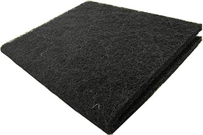 Wave Point Super Activated Carbon Pad Cut to Fit for Aquariums Pond Nitrate Ammonia, Phosphate Remover Pads, and Dual Bonded Pads (18" X 10" - 1PK) - size: 18" X 10" - 1PK