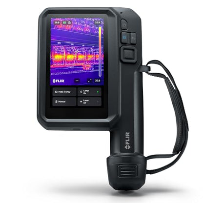 Flir i64 Thermal Imaging Camera, 480x640, ACE Platform, WiFi | MSX, 40 mK NETD, AssetLink, Ignite cloud, building/electrical/HVAC, battery, charger, case