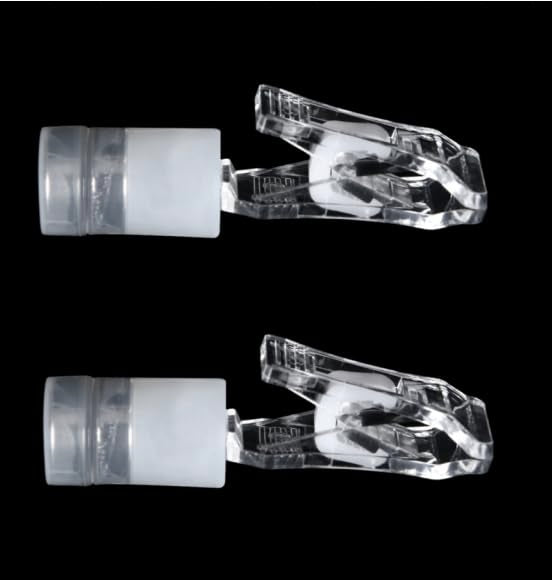 Magnetic Aquarium Veggie Clip Plant Feeding nori Seaweed Clip for Saltwater Fish Aquarium Magnet Lettuce Food clamp Fish Accessories—Patented Product (2pcs Magnetic Veggie Clip) - size: 2pcs magnetic veggie clip