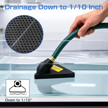 D-Honor Water Transfer Pump 115V 1/10 HP 330 GPH with 6 feet Water Hose Kit
