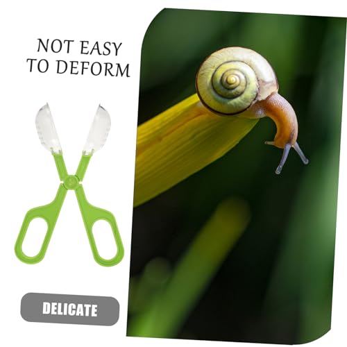 Plastic Material Reptile Poop Scoop Cage Clamp for Aquarium Cleaning Clip