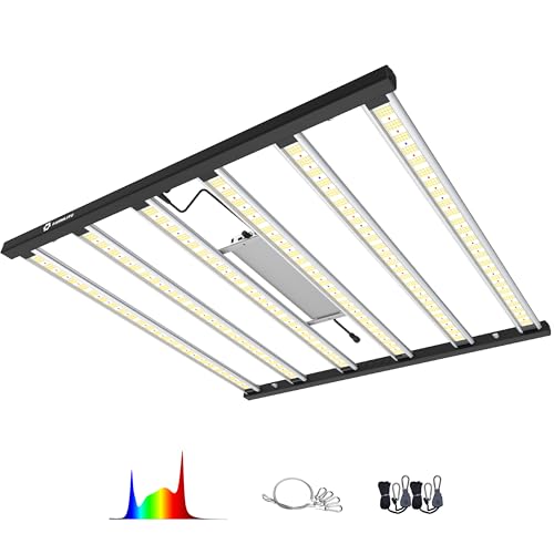 LED Grow Lights for Indoor Plants Full Spectrum Growing Light Bar Plant Hanging Growing Lamps Seedling Daisy Chain Dimmable Board 4x4ft Coverage (680watts) - size: 680watts