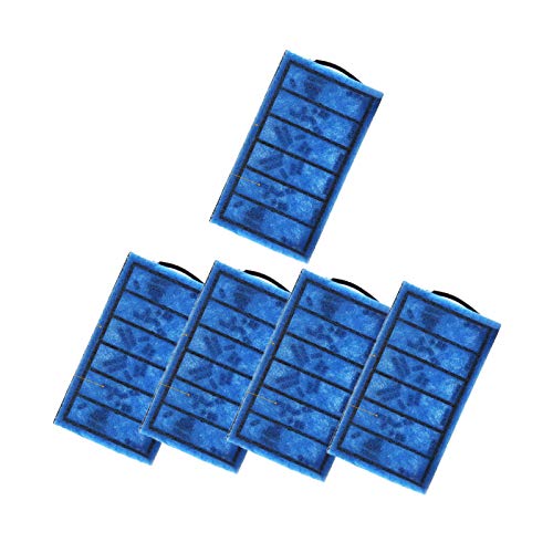 5PCS Filter Cartridges Replacement for Turtle Tank Filter Aquarium Internal Filter Accessories, 5 PCS Filter Cartridges