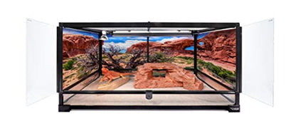 Carolina Custom Cages, 36Lx18Wx18H Large Terrarium; Easy Assembly - size: 36Lx18Wx18H