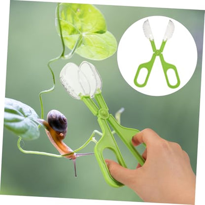 Plastic Material Reptile Poop Scoop Cage Clamp for Aquarium Cleaning Clip