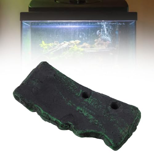 Automatic Turtles Basking Platform with Suction Cups Floating Dock for Semi Aquatic Reptiles, Amphibious Ramp for Tanks & Terrariums(S) - size: Small