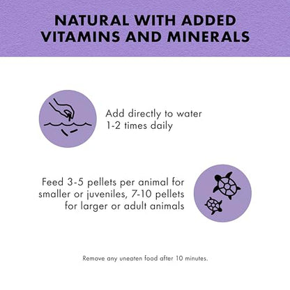 Zilla Pet Aquatic Turtle Sticks, Natural with Added Vitamins and Minerals, Nutrient-Rich Floating Food for Turtles, 1 lb - size: 1 Pound (Pack of 1)