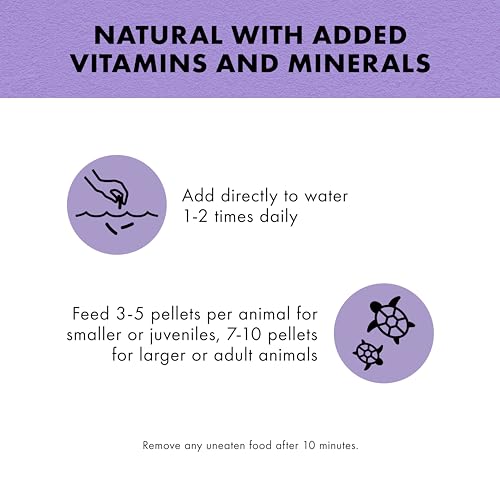 Zilla Pet Aquatic Turtle Sticks, Natural with Added Vitamins and Minerals, Nutrient-Rich Floating Food for Turtles, 1 Pound, Pack of 4 - size: 1 Pound (Pack of 4)
