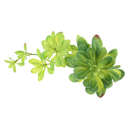 5-Pack Artificial Succulent Plants - Realistic Fake Greenery for Home Decor, Wedding Centerpieces & Terrarium Displays (Green, Mixed Sizes)