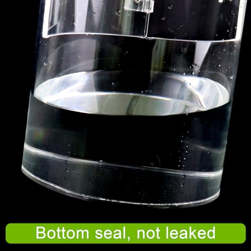 NANEEZOO Acrylic Tarantula Enclosure Jumping Spider Enclosure with Front Opening Door Micro Habitat Terrarium for Small Tree Dwelling Reptiles, Spiders & Invertebrates - size: 6x6x12 Inch