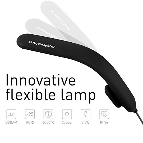 Fish Tank Light - Clip On Aquarium Light - Aquarium Light for Plants - LED Flexible Lamp for Freshwater Light - NanoSoft Yellow Fish Tank Lights 10 Gallon | Plants & Fish Aquarium Lighting, Full Spectrum Grow Lamp, Easy Install, Safe Durable Waterproof fo