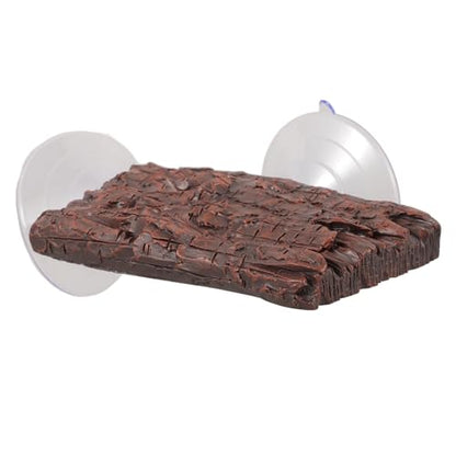 POPETPOP Turtle Tank Basking Platform Floating Rest Area with Cup for Water Turtles Frogs and Lizards for Aquatic Habitats