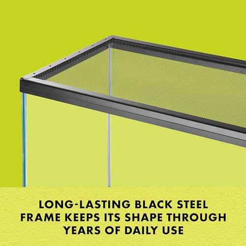 Zilla Fresh Air Screen Cover, Secure and Durable Metal Mesh Cover for Reptile Terrariums, 36 x 18 inches | Secure and Durable Metal Mesh Cover for Reptile Terrariums - size: 36" x 18"