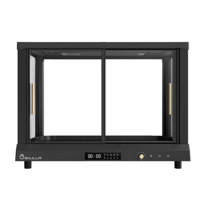 All-in-ONE Smart Reptile Tank, Reptile Enclosure，Terrarium Tank，Screen Ventilation Habitat，Amphibians，Suitable for Keeping Lizards, Geckos and Snakes (Black, Plus) - color: BLACK, size: PLUS