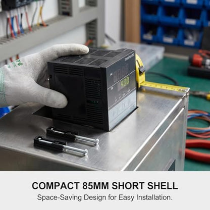PID Temperature Controller, Digital Display K Type, MC901 Digital Programmable Temperature Control K Type PT100 Sensor Input Relay SSR Output