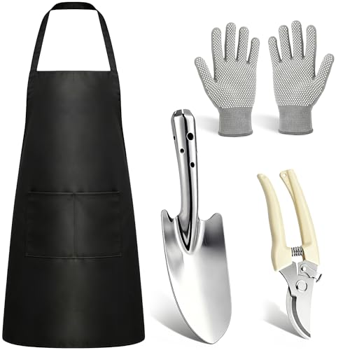 godehone Succulent Care Tools Set, 5 PCS Indoor Plant Gardening Kit | Perfect Gardening Gift for Plant Lovers, Ideal for Indoor Miniature Succulent and Small Plant Daily Maintenance, Black - style: Black-2