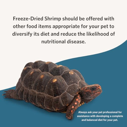 Fluker's Freeze Dried River Shrimp for Reptiles, Packed with Protein and Essential Nutrients, 1 lb. Value Pack
