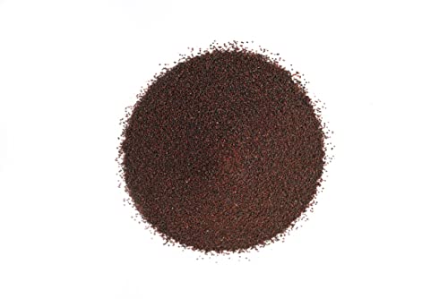 Congo Aquascapeing Sand for Aquarium Landscape 2L(9lbs) X2pcs, Brown, Aquarium Natural Fine Decorative Sand, Tropical Rainforest Biotope Aquariums, Depth Enhancing, 0.4-0.9mm - size: L,2Lx2pk