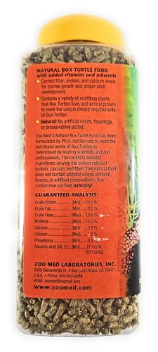 Zoo Med Labs Natural Box Turtle Food - 20 oz