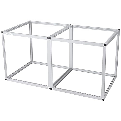 Enclosure Stand for Off-Floor Placement and Stunning Display-Elevate Your Reptile's Home 16 inches Height - color: White, size: S-40''-Stand only