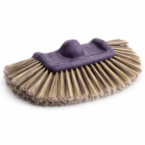 Hi-Tech NogHair Wash Brush – 14" Multi-Level Car Wash Brush TB-14X3CR – Soft Bristles for Scratch-Free Cleaning – for Cars, Trucks & SUVs – Fits Threaded Handle