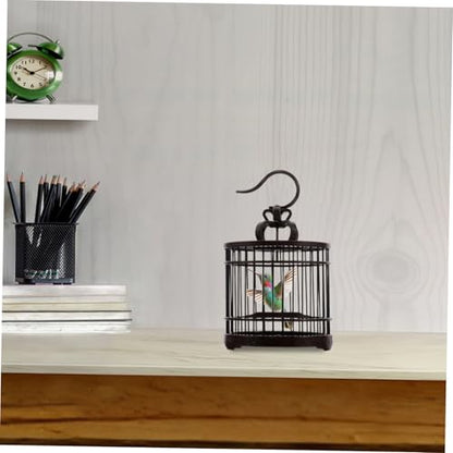 Portable Reptile Carrier Cage Lightweight Decorative Habitat for Small Animals Easy to Clean and Travel-Friendly Container for Pets