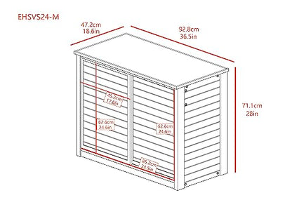 New Age Pet ECOFLEX Two Medium Reptile Enclosures with Matching Stacker and Cabinet Stand Set in Grey - color: Grey, size: Medium