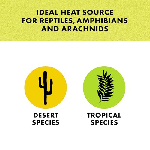 Zilla Heat Mat, Terrarium Heater for Reptiles, Snakes (Ball Pythons, Corn Snakes), Leopard Geckos, Tortoises, Amphibians and Arachnids, Medium, Fits 30-40 Gallon, 16 Watt | Terrarium Heater for Reptiles, Snakes (Ball Pythons, Corn Snakes), Leopard Geckos,