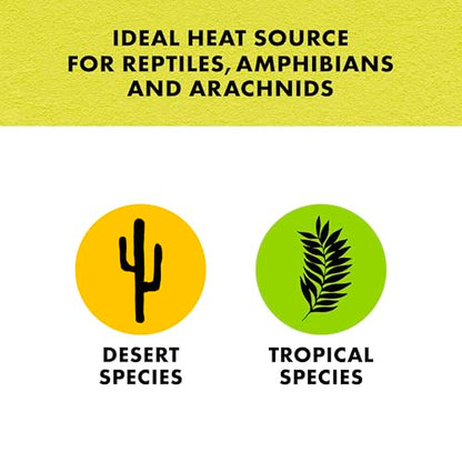 Zilla Heat Mat, Terrarium Heater for Reptiles, Snakes (Ball Pythons, Corn Snakes), Leopard Geckos, Tortoises, Amphibians and Arachnids, Medium, Fits 30-40 Gallon, 16 Watt | Terrarium Heater for Reptiles, Snakes (Ball Pythons, Corn Snakes), Leopard Geckos,
