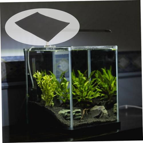 GANAZONO 2pcs Thickened Nonslip Fish Tank Mat Fish Tank Cushioning Pad for Reptile Terrarium Bottom Mat for Aquarium Leveling and Heat Preservation