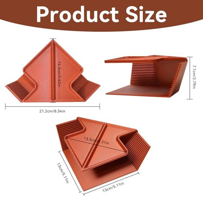 Cave Hide for Reptiles, Lizard Hideout with Safe Shelter | Snake Cave Hut for Themed Terrarium Ideal for Gecko Hamster Snake to Rest & Hide