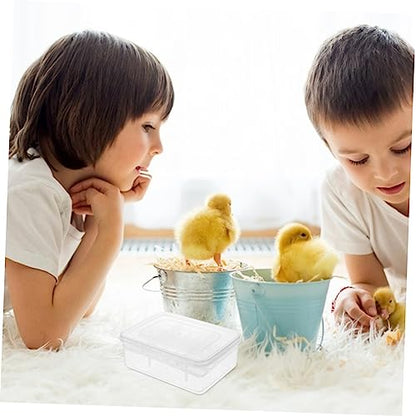 Professional Reptile Incubation Box Eggs Capacity Plastic Lightweight Design