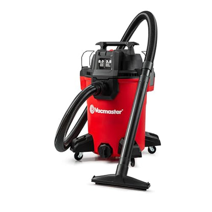 Vacmaster VCM811PF 1101 8-Gal 3.5 Peak HP Wet/Dry Vac Red - size: 8-Gallon