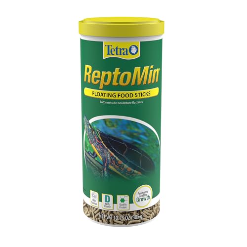 Tetra ReptoMin Soft Stick Food for Aquatic Turtles, 10.75 oz | Calcium & Vitamin D Support Healthy Growth,Quality Protein, No Artificial Flavors - size: 10.75 Ounce (Pack of 1)