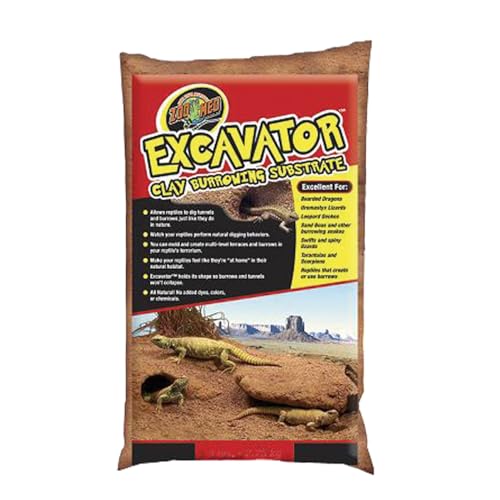 Zoo Med Excavator Clay Burrowing Substrate, 10 Pounds - size: 10 pounds
