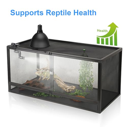 Reptile Mister Connector with 1/4" Fine Mist Nozzles – Stable Fogger System for Terrarium, Vivarium, Paludarium, Amphibians, Plants – Easy Installation on Screens - size: Misting connector with Nozzle