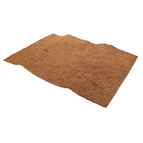 VANZACK Climbing Pet Mat Reptile Bedding Natural Coconut Fiber 60x40cm Easy - size: Size 2