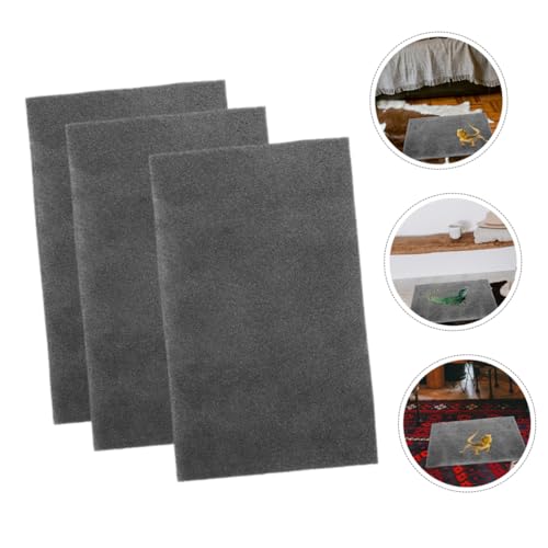 3pcs Reptile Carpets for Turtle Tanks Cypress Mulch Reptile Bedding Leakproof Snake Bedding Mats Gecko Substrate Liners