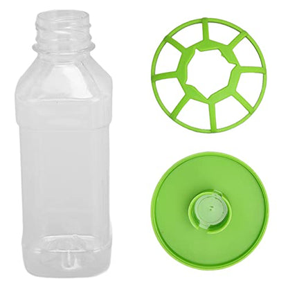 Reptile Water Dispenser, PP Gravity Water Bottle Automatic Feeder with Removable Top and Smooth Edges, Self Refilling Station for Lizard Tortoise Chameleon (Small) - size: Small