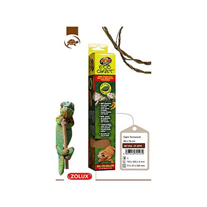 Zoo Med Tan Eco Carpet 30" L X 12" W 29 Gallon - size: 1 Count (Pack of 1)