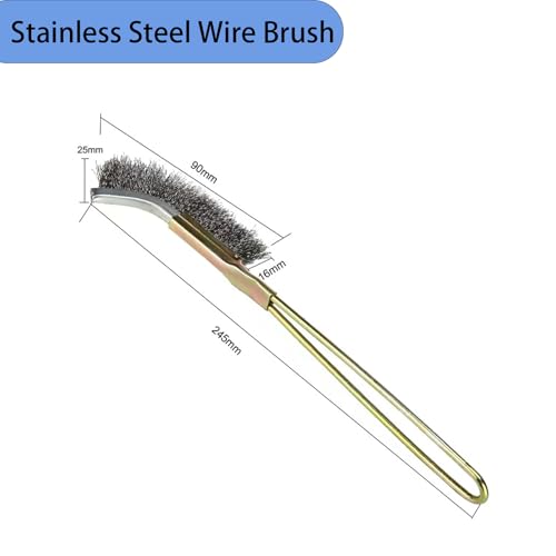 4Pcs Bird Cage Cleaner Brush Bird Poop Remover Cleaning Tools for Parakeet,Budgie,African Grey Parrot,Cockatoo Birds