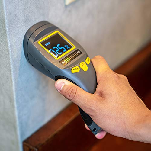 General Tools LCD Moisture Meter #MM8 - Leak and Humidity Detector - Pinless and Non-Invasive - size: MM8