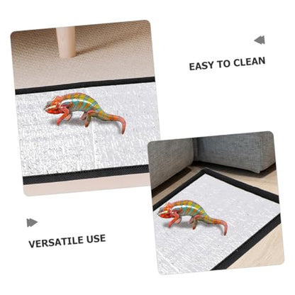 Happyyami Snake Tank Small Heating Pad Insulation Pad Reflective Film for Tortoise Enclosure Hamster Heater - size: 30.00X16.00X0.10CM